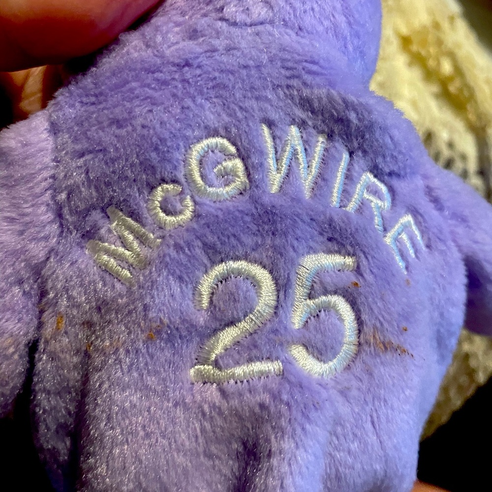 Mark McGwire bunny beanie w tag